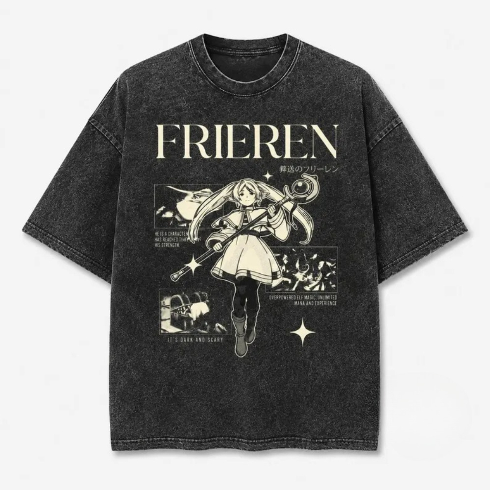 Kaos Oversize dengan Efek Acid - Acid Wash Vintage Graphic T Shirt ulasan dan harga