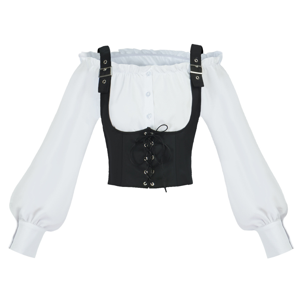 Blus wanita bergaya retro Bara - Shirts ulasan dan harga