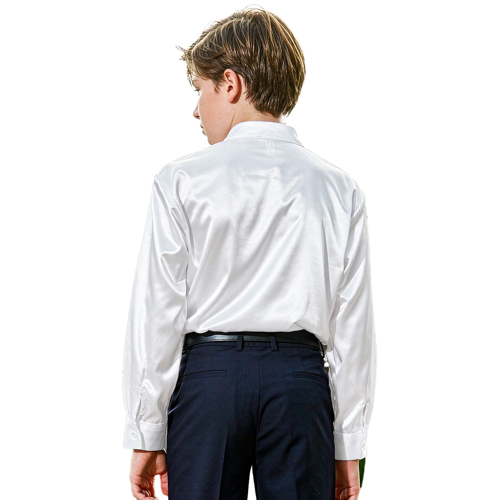 Kemeja Satin Bergaya Abad Pert - Shirts ulasan dan harga